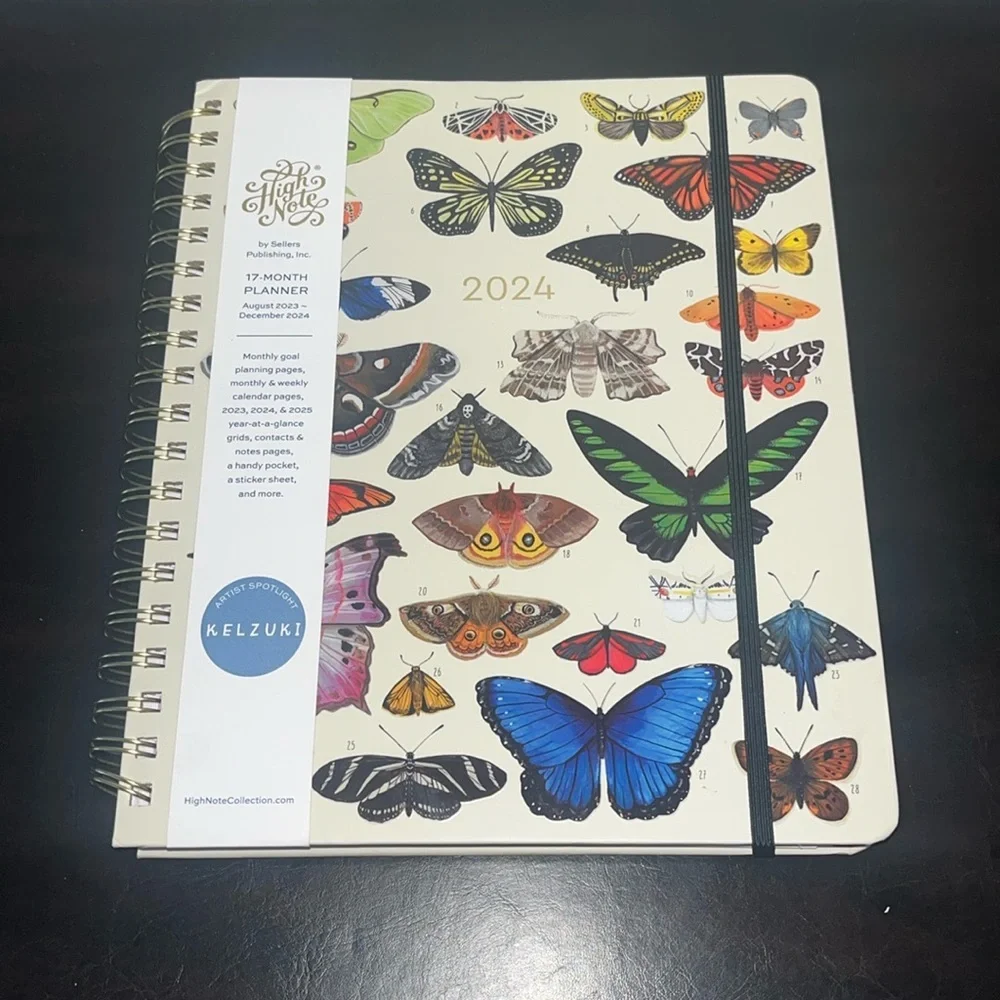High Notes 17 month Deluxe Hardcover Planner